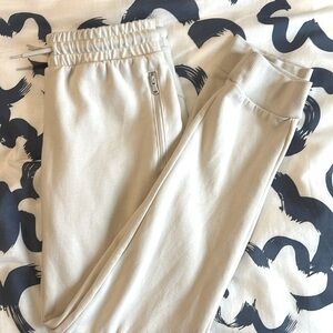 BRAND NEW OLD NAVY HIGH RISE JOGGERS in LIGHT BEIGE